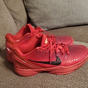 Nike Red Athletic Sneakers